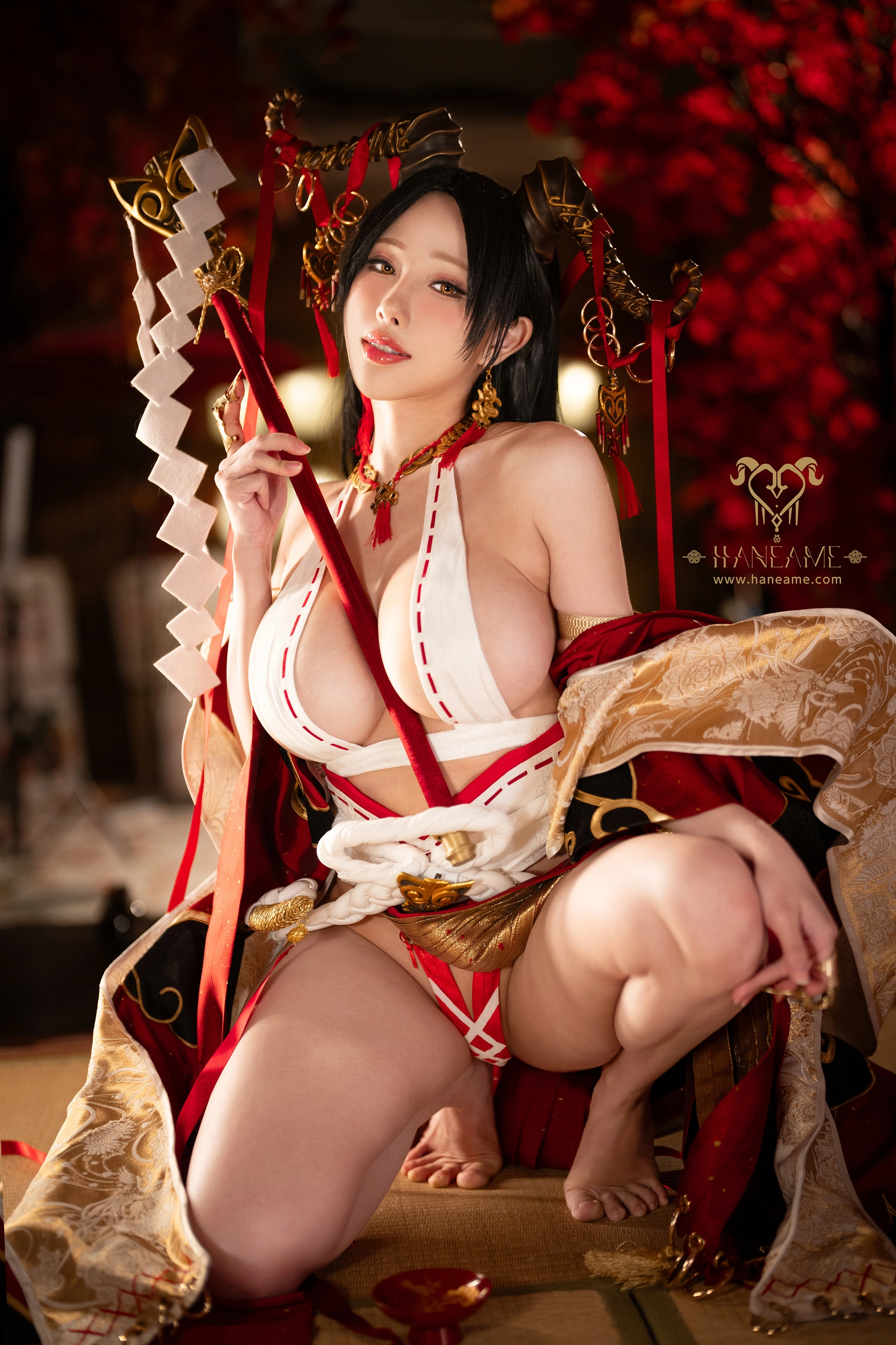 雨波HaneAme – NO.441 Lustful Goat Miko 2 2